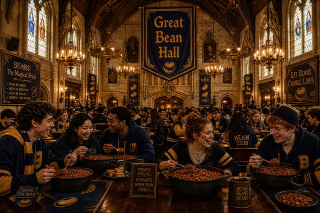 Grand dining hall